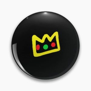 Ranboo Crown Lapel Pin