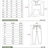 Ranboo Hoodie Suit size chart